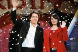 Hugh Grant a Martine McCutcheon ve filmu Láska nebeská