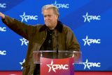 Steve Bannon, bývalý poradce Donalda Trumpa na konferenci CPAC