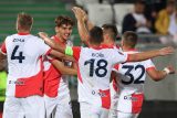 Fotbalisté Slavie v úvodním zápase Evropské ligy zvítězili v Razgradu nad Ludogorcem 2:0