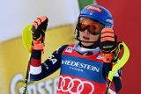 Americká lyžařka Mikaela Shiffrinová zvítězila slalom v Gurglu