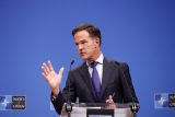 Generální tajemník NATO Mark Rutte na tiskové konferenci v sídle aliance v Bruselu 4. prosince 2024