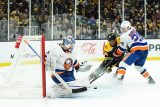 David Pastrňák vstřelil proti New York Islanders dvě branky