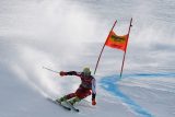 Raphael Haaser na mistrovství světa v rakouském Saalbachu vyhrál obří slalom