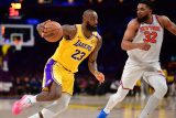 LeBron James v zápase proti New Yorku