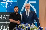 Pavel a Zelenský se krátce potkali ve středu večer na washingtonském summitu NATO