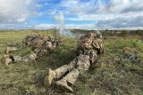 Na Libavé se ukrajinští vojáci cvičí na boje v zákopech