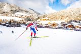 Biatlonistka Tereza Voborníková při závodě ve sprintu ve francouzské Annecy