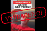 Polská vláda podle videa, které se šíří po sociálních sítích, v tichosti změnila pravidla případné mobilizace. Není to pravda