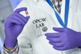 Vědec z Organizace pro zákaz chemických zbraní (OPCW)