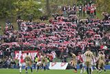 Fanoušci Slavie zaplnili svah v rohu stadionu v Benátkách nad Jizerou