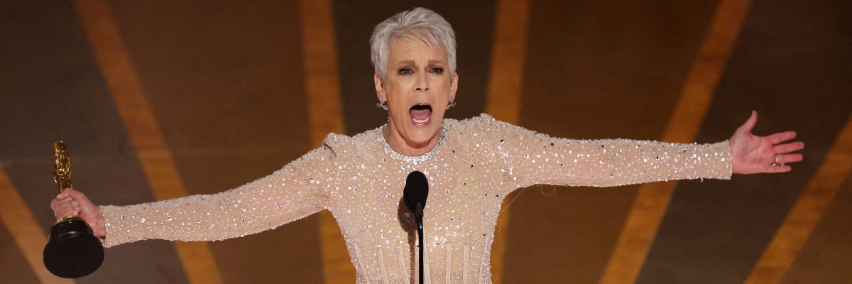 Jamie Lee Curtis s cenou pro nejlepší herečku ve vedlejší roli (za snímek Všechno, všude, najednou)