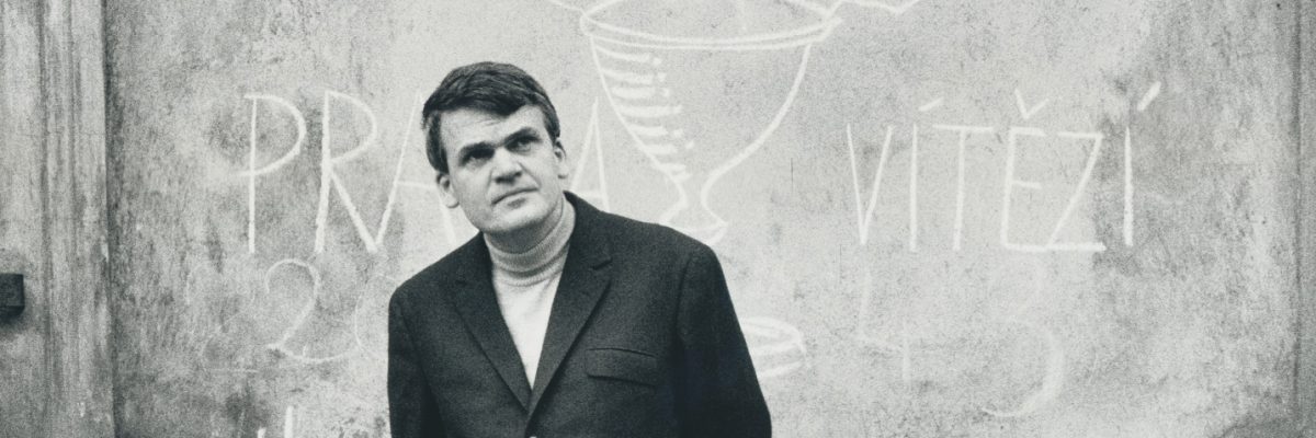 Milan Kundera na 5. sjezdu českých spisovatelů v Praze, 1967