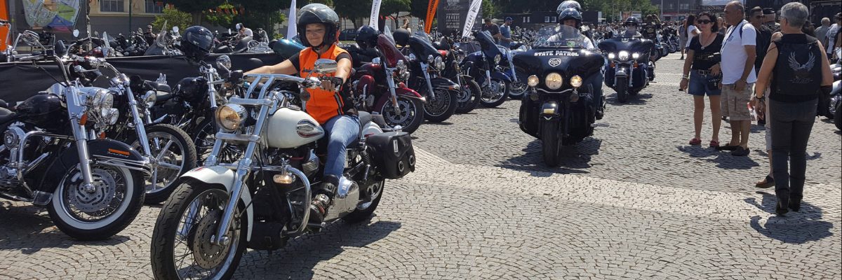 Oslavy 115. výročí značky motocyklů Harley-Davidson na holešovickém Výstavišti v Praze.