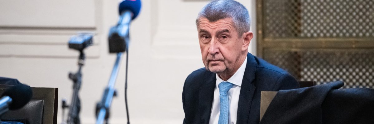 Andrej Babiš u soudu v kauze Čapí hnízdo