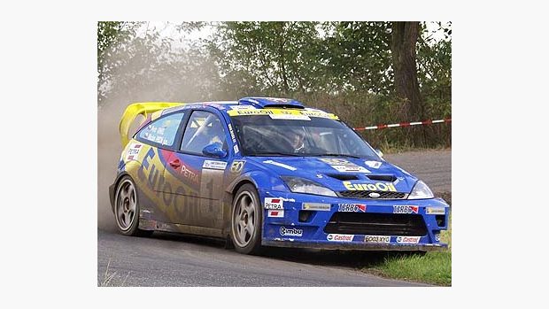 Václav Pech jun. na Rallye Příbram