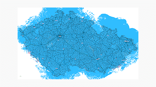 Digitální síť 1 po dokončení digitalizace v roce 2010