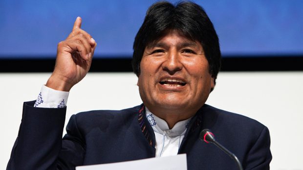 Bolivijský prezident Evo Morales