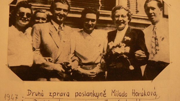 Josef Lesák, vůdce únorových studentských demonstrací v roce 1948