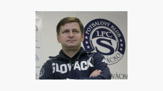 Trenér Slovácka Miroslav Soukup