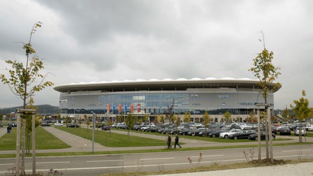 Fotbalový stadión německého Hoffenheimu