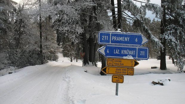 Obec Prameny nedaleko Mariánských Lázní