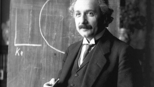 Albert Einstein v roce 1921