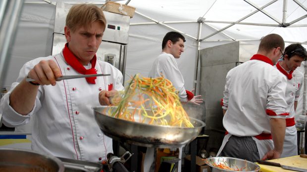 Kuchařská show na Prague Food Festivalu