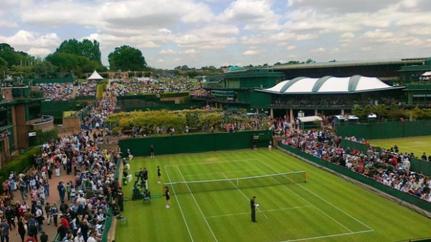 Wimbledon, nejzelenější grandslamový turnaj