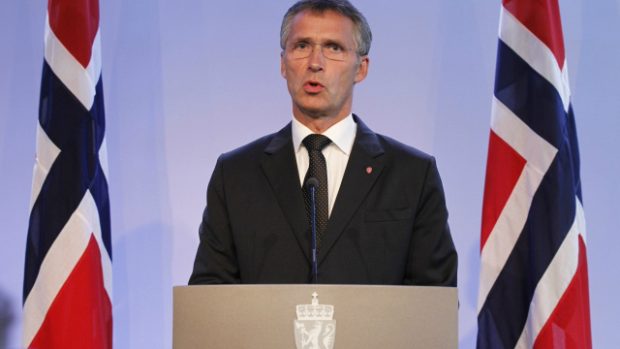 Norský premiér Jens Stoltenberg