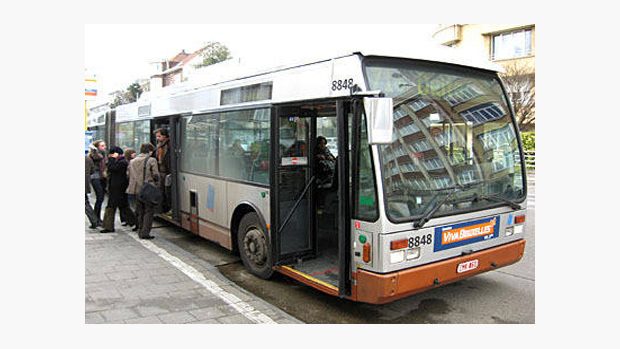 autobusová doprava v Bruselu