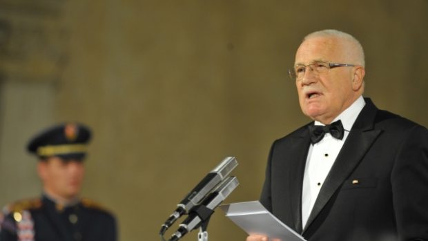 Prezident Václav Klaus přednesl při příležitosti státního svátku projev.