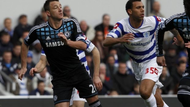 John Terry z Chelsea a Anton Ferdinand z Queens Park Rangers