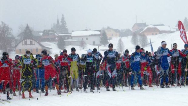 Šumavský skimaraton Kooperativy.