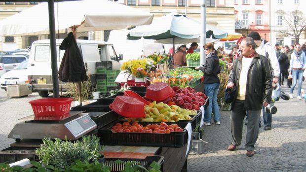 Zelný trh Brno, stánky, tržnice