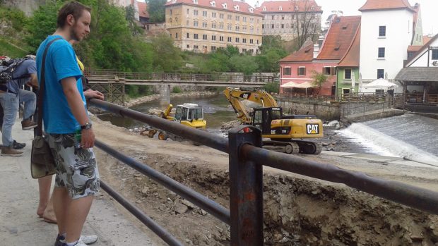 Český Krumlov - protipovodňová opatření