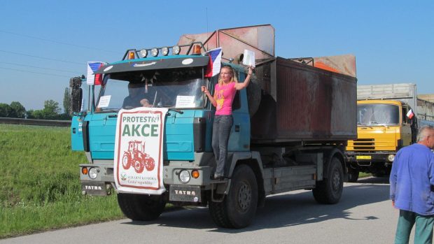 Jihočeští zemědělci protestují proti zrušení takzvané zelené nafty