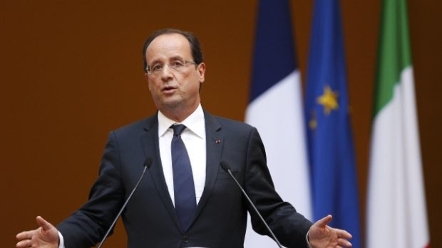 Francouzský prezident François Hollande