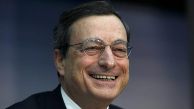 Prezident Evropské centrální banky (ECB) Mario Draghi