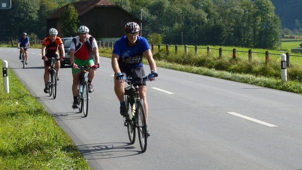 Litoměřičtí cyklisté ve Švýcarsku