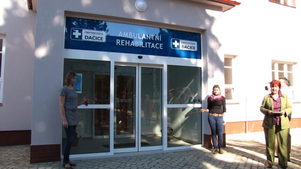 Otevření ambulantní rehabilitace dačické nemocnice