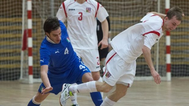 Futsalový přátelský zápas ČR - Itálie