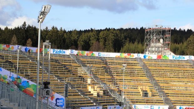 Vysočina aréna před startem mistrovství světa