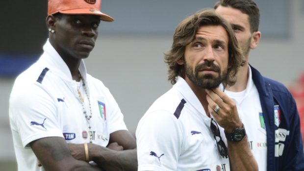 Pirlo a Balotelli