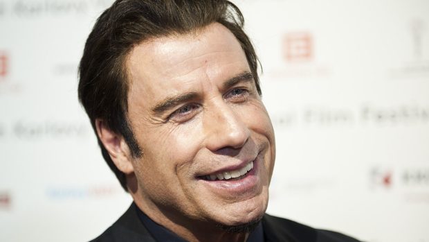 John Travolta na Mezinárodním filmovém festivalu v Karlových Varech