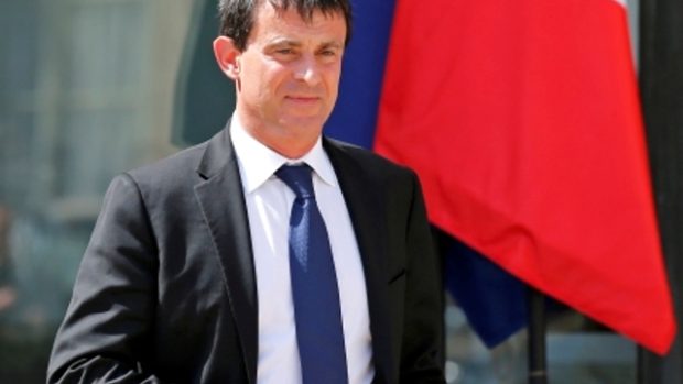 Francouzský ministr vnitra Manuel Valls