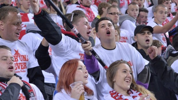 Kotel fanoušků Slavie