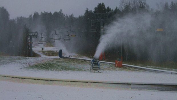 Zasněžování Skiareálu Lipno