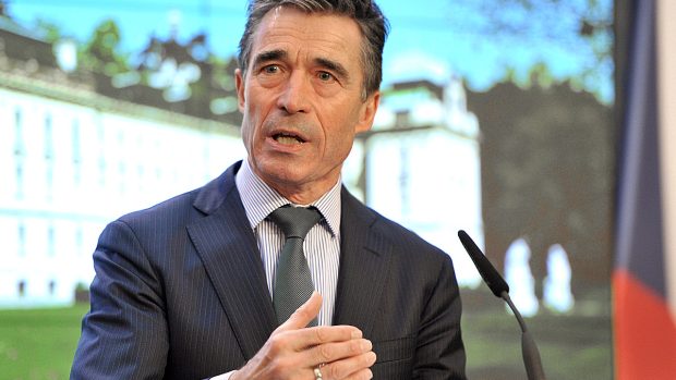 Anders Fogh Rasmussen v Praze