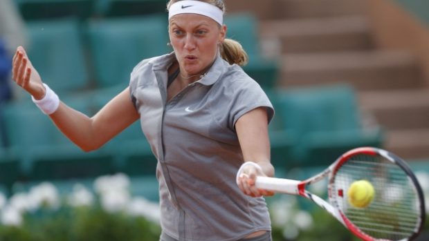 Petra Kvitová v prvním kole Roland Garros