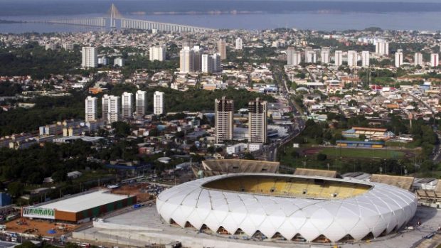 Arena Amazonia v Manausu hostí celkem čtyři zápasy světového šampionátu